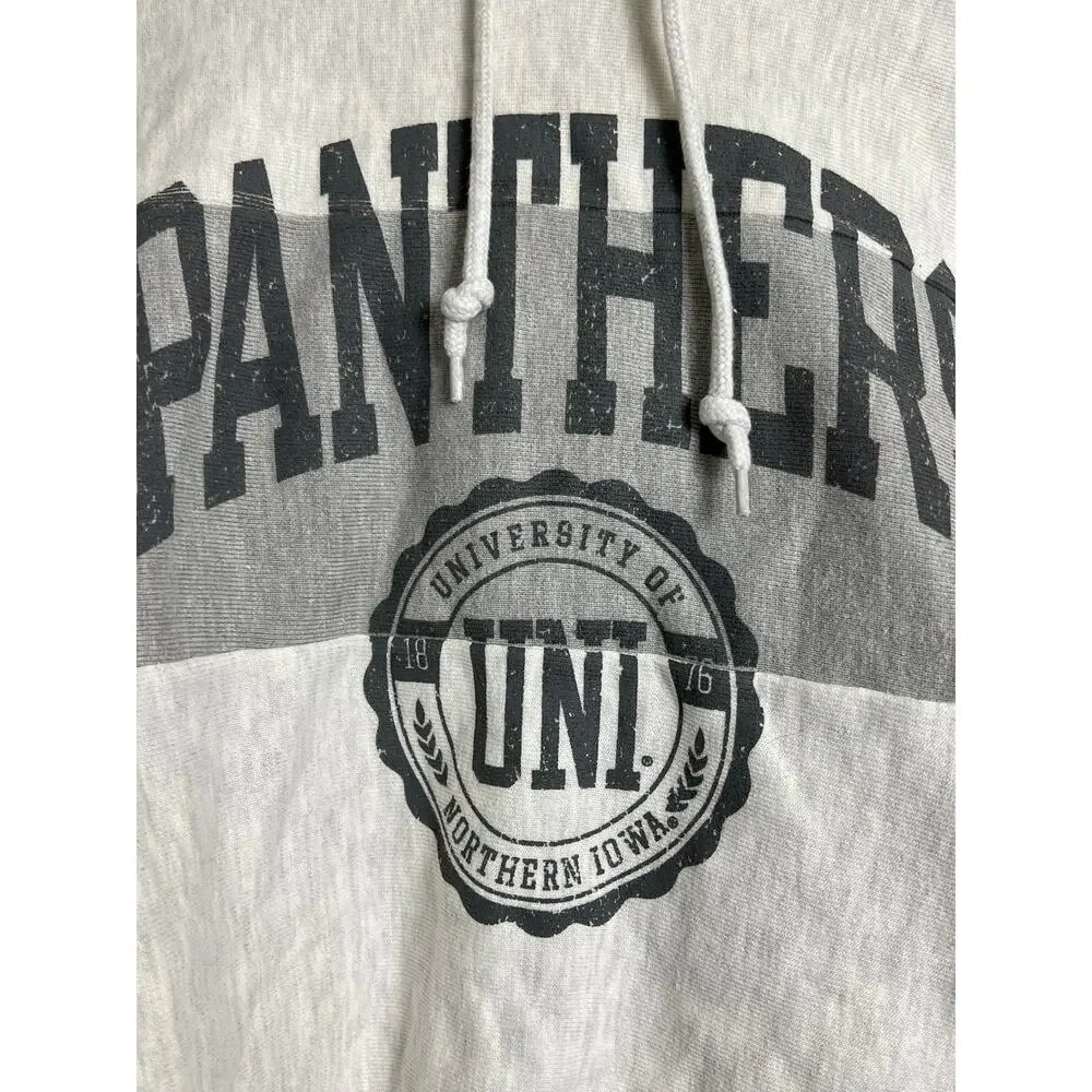 Champion Panthers Hoodie University Northern Iowa M Medium Casual Athleisure - Picture 6 of 6